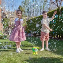 Wanna Bubbles Extreme buborékfújó gép folyadékkal