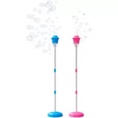   Wanna Bubbles buborékfújó kerti lámpa folyadékkal és fénnyel