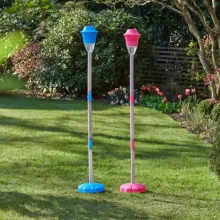 Wanna Bubbles buborékfújó kerti lámpa folyadékkal és fénnyel