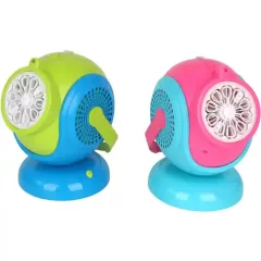   Wanna Bubbles 360°-ban forgó buborékfújó gép fénnyel és folyadékkal