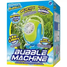 Wanna Bubbles 360°-ban forgó buborékfújó gép fénnyel és folyadékkal