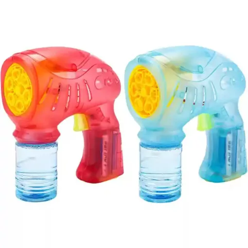 Wanna Bubbles buborékfújó pisztoly fénnyel és folyadékkal