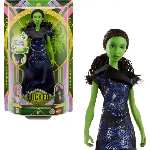 Mattel Wicked 2 Elphaba éneklő divatbaba, Óz, a csodák csodája