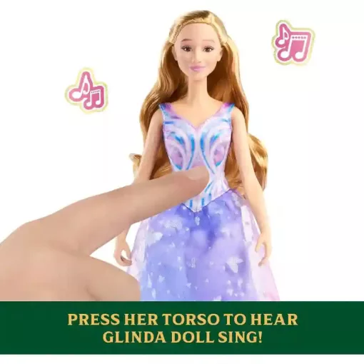 Mattel Wicked 2 Glinda éneklő játékbaba, Óz, a csodák csodája