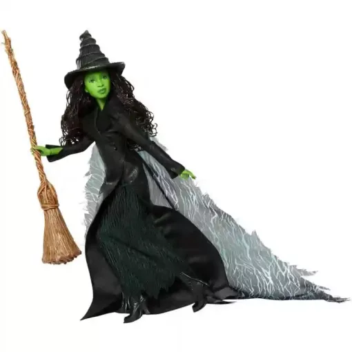 Mattel Wicked 2 Elphaba játékbaba kiegészítőkkel, Óz, a csodák csodája