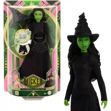 Mattel Wicked Elphaba éneklő divatbaba, Óz, a csodák csodája (csomagolássérült)
