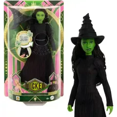   Mattel Wicked Elphaba éneklő divatbaba, Óz, a csodák csodája (csomagolássérült)