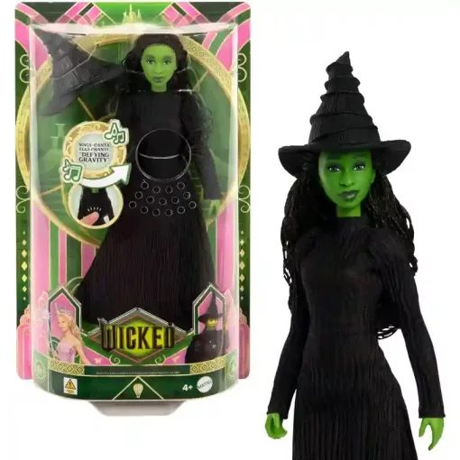 Mattel Wicked Elphaba éneklő divatbaba, Óz, a csodák csodája