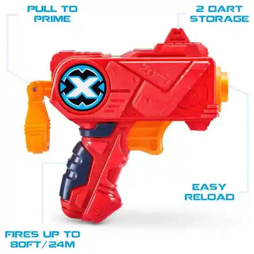 X-Shot Excel Micro játék szivacslövő fegyver 8db lövedékkel