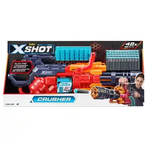 X-Shot Crusher szivacslövő golyószóró játékfegyver