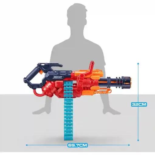 X-Shot Crusher szivacslövő golyószóró játékfegyver