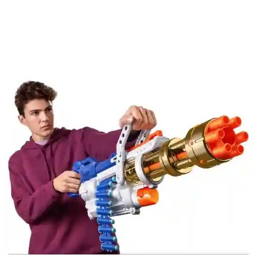 X-Shot Omega Royale játék szivacslövő golyószóró gépfegyver 98db lövedékkel