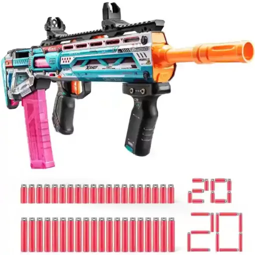 X-Shot Skins Longshot Pro Skins játék szivacslövő fegyver 40db lövedékkel