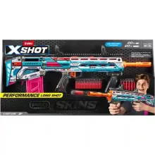 X-Shot Skins Longshot Pro Skins játék szivacslövő fegyver 40db lövedékkel