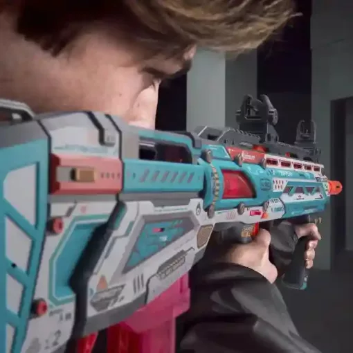 X-Shot Skins Longshot Pro Skins játék szivacslövő fegyver 40db lövedékkel