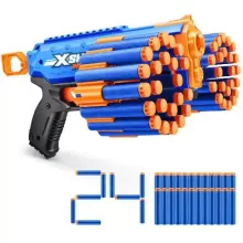 X-Shot Insanity Manic játék szivacslövő fegyver 24db lövedékkel