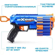 X-Shot Insanity Manic 2db játék szivacslövő fegyver 48db lövedékkel