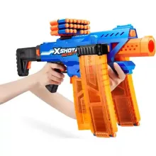 X-Shot Insanity Clip Mania motorizált játék szivacslövő gépfegyver 72db lövedékkel