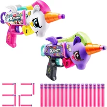 X-Shot Blastercorn 2db szivacslövő unikornis játékfegyverek