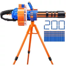 X-Shot Insanity Dartstorm motorizált duplacsövű szivacslövő játékfegyver állvánnyal
